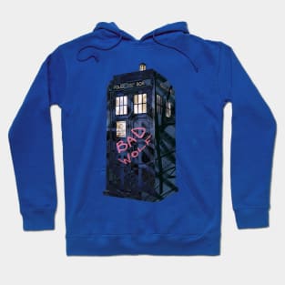 Doctor Who Bad Wolf Tardis Hoodie